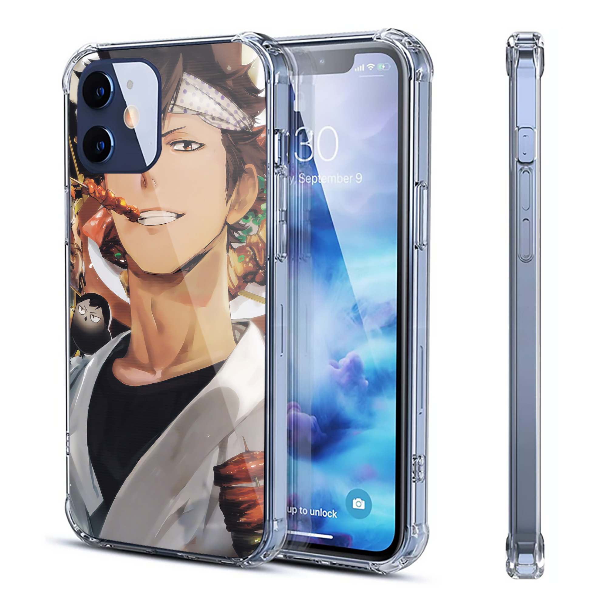 （画像用） ハイキュー!! Haikyu!! 【iPhone 12シリーズ対応】透明スマホケース（クリアソフトケース）